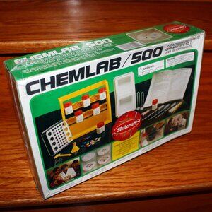 3/$118❤️sealed 1994 Skilcraft Chemlab/500 Experiments Chemistry Science Set